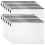 12PCS A3 Folder, Information Zipper Bag Plastic Wallet Mesh File 1
