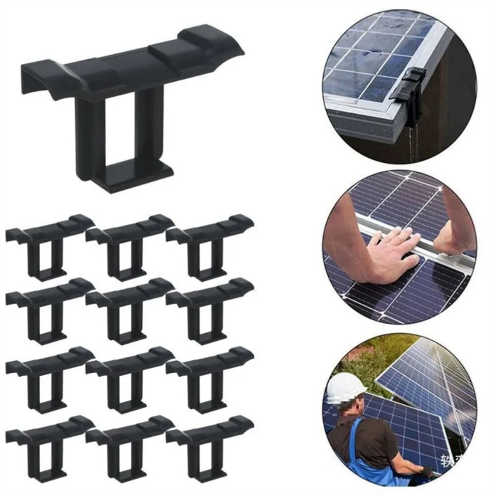 50Pc 30Mm Solar Panel Water Drainage Clips Remove Stagnant Dust 4852689267122