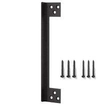 Door Latch Shield Plates, Outswing Door Security Protector, Door Latch Guard, Cover To Block 7 Inch