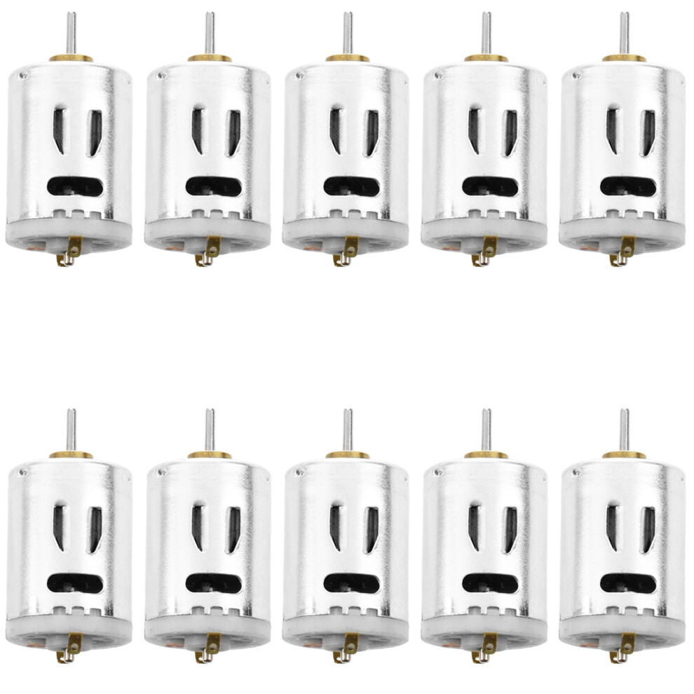 10X DC 12V 1-1.2A 15000RPM Moteur électrique à couple élevé pour jouets de voiture DIY