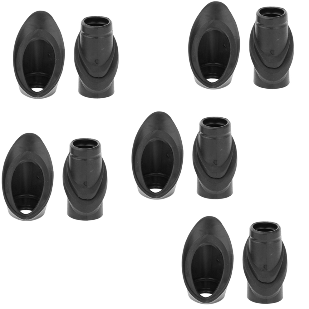5Pair Antenna Rubber Seal Lower Upper A1248270898 A1248270798 For W124 A124 C124 Limousine Coupe 4853799428205