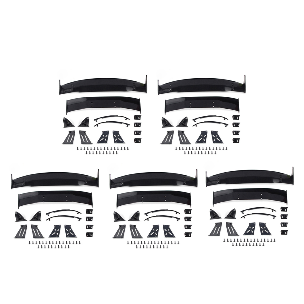 5X pour 1/10 RC Racing Drift Car Ailes Arrière Route Corps Spoiler Aile Pièces Universelles Accessoires