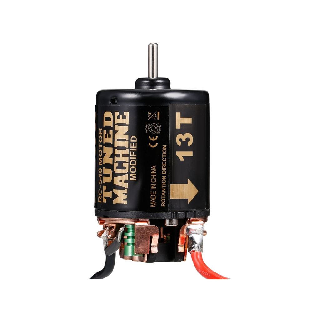 Moteur à balais 540 étanche pour voiture RC 1/10 Crawler Axial SCX10,13T