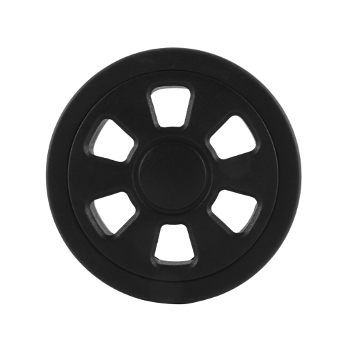 Ανταλλακτικές ζάντες αποσκευών 60mm x 12mm, ανθεκτικές στη φθορά, μαύρες PU 1
