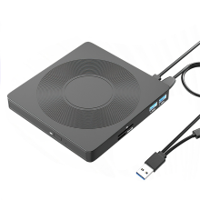 6-in-1 externe CD/DVD-drive USB3.0 Type C CD DVD RW VCD Optisch