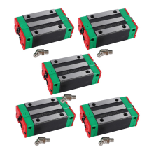 5X teräs HGH20CA 20 mm lineaarinen kiskon ohjauslohko CNC-koneiden osien valmistuslaitteille