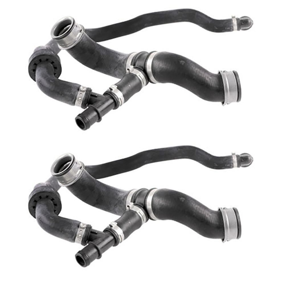 2X A2045019682 2045019682 Passenger Right Radiator Coolant Hose Pipe For W204 C250 2012-2015 4853799467617