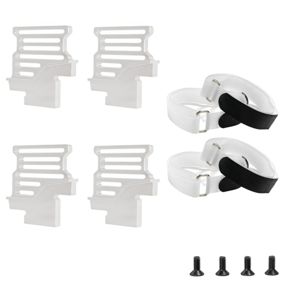 Pour support de batterie 1/6 4WD XTR 8S, base de fixation de booster, argent