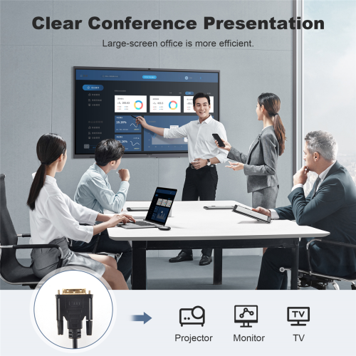 Καλώδιο USB ΤΥΠΟΥ C σε DVI 4K 30Hz (6FT/1.8M) για 2017/2016 Pro 1