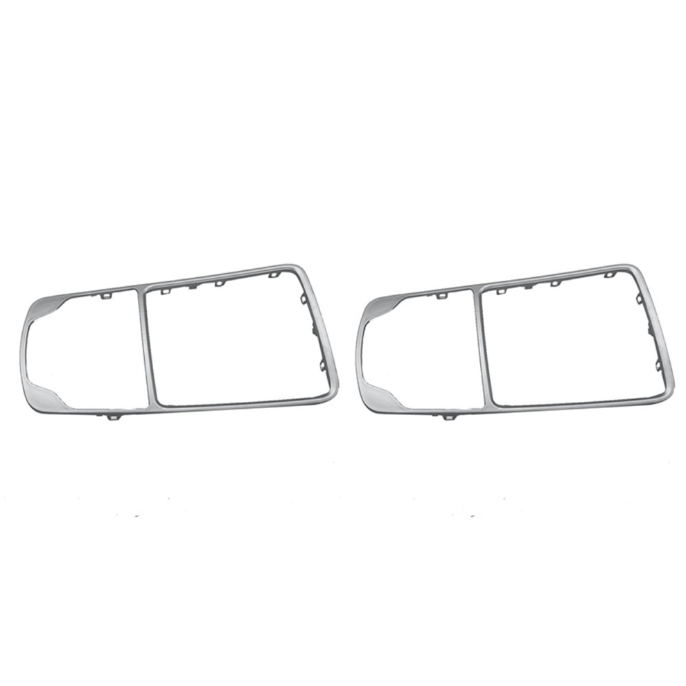 2X 8V0864260A Garniture de cadre de pommeau de levier de vitesse chromé pour panneau de contour de console avant A3 8V S3 2014-2019 8V0 864 260 3Q7