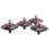 4-pack 4581EL2002C drogertrommelrolmontage geschikt voor, 1