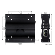 For CM4 NAS NVME Slots Supports Nano- Card/4G Module
