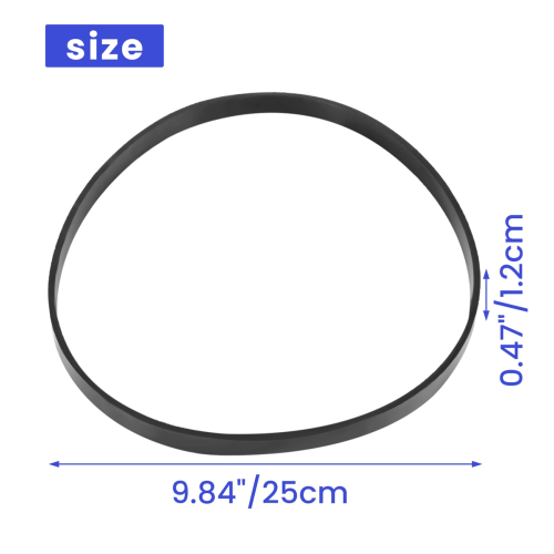 2 Pieces Band Saw Rubber Tire for 10 Inch Scroll Wheel 1