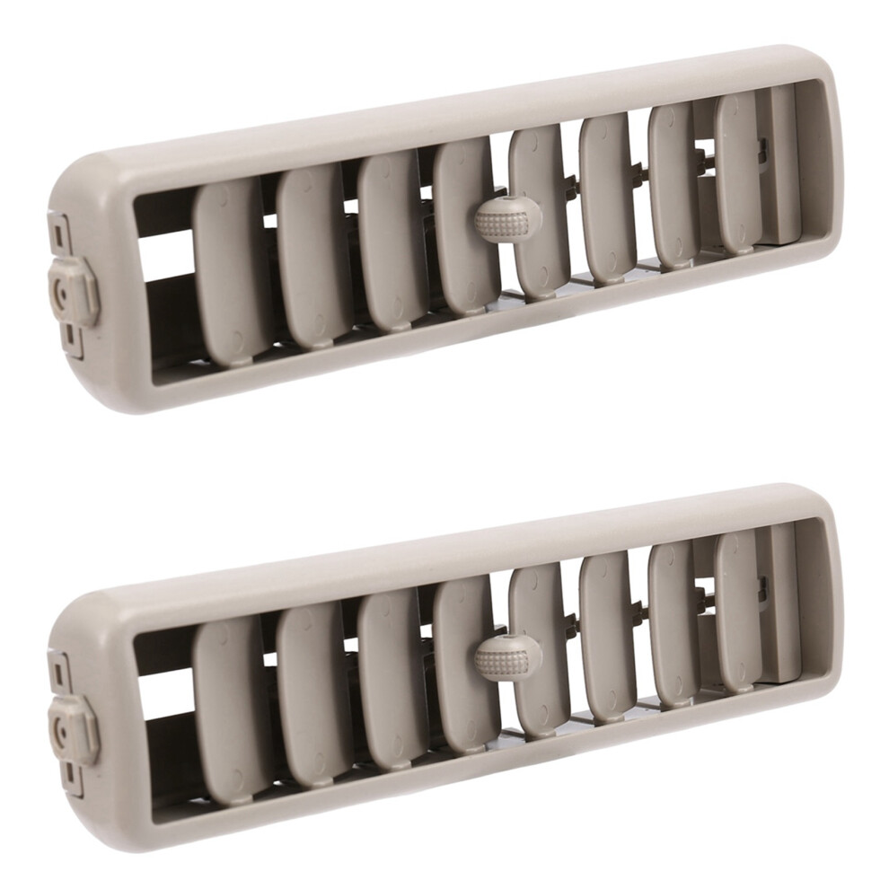 2X Car Roof Top Side Air Conditioning Vent Outlet A/C Panel Grille Cover Install For V93 V97 Beige 4852972336498