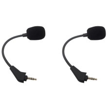 2x wymienny mikrofon do gier Aux 3,5 mm do słuchawek gamingowych HS50 Pro HS60 HS70 SE z gęsią szyjką