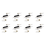 8X USB 2.0 Smart KM Link PC to Keyboard Mouse Share Sync Data Extension Cable Switch File Transfer 1