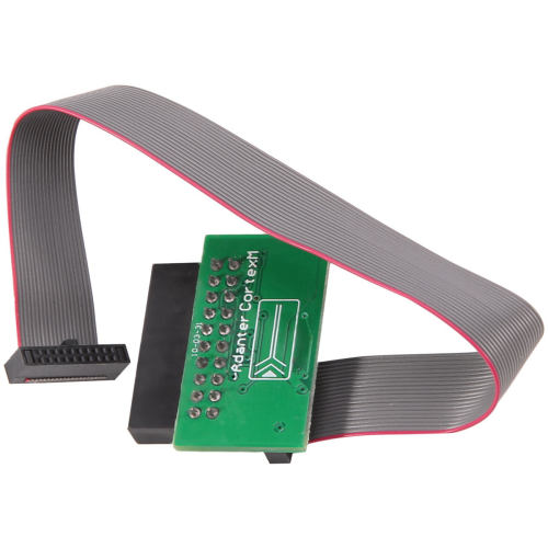 2X JTAG Cable Round Interface Board (2X10 2.54mm) to SWD 1.27) 1