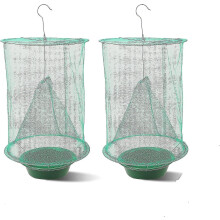 Fly Trap Fly Catcher Most Effective Trap Ever Made With Pots Fly Catcher Bait Fishing Apparatus Fly Catcher Cage For Indoor Or Outdoor For Family Farm