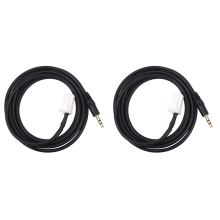 2x samochodowy adapter AUX, kabel audio, wtyczka 8-pinowa do Swift Jimny