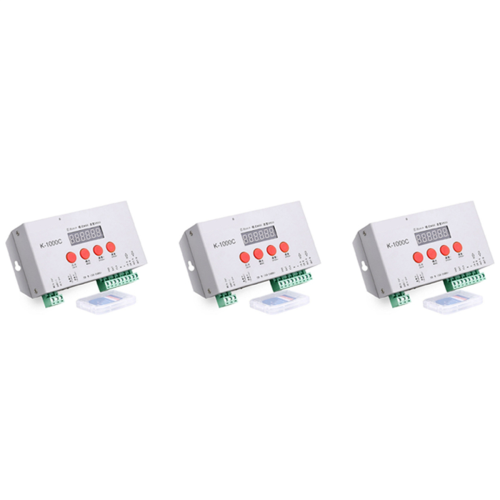 Controller K-1000C 3X K1000C WS2812B WS2811 APA102 T1000S WS2813 LED 2048 Pixel Programm DC5-24V