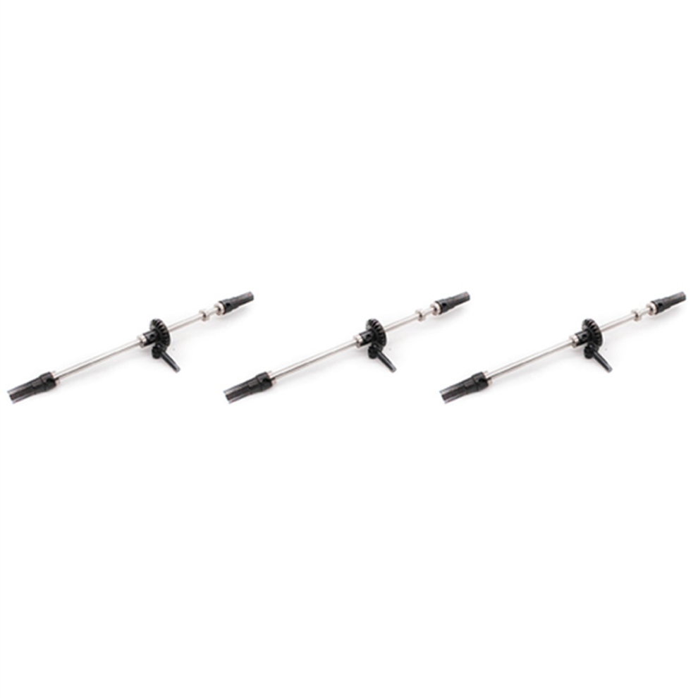 3 Ejes De Puente De Engranajes MetáLicos Para B-1, B-14, B-24 Y C-14 Rc, Barra De DireccióN Delantera Y Trasera, Servofreno.-image