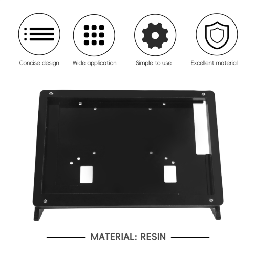 Caixa com suporte para LCD de 7 polegadas para Raspberry Pi 3 Model B+ 1