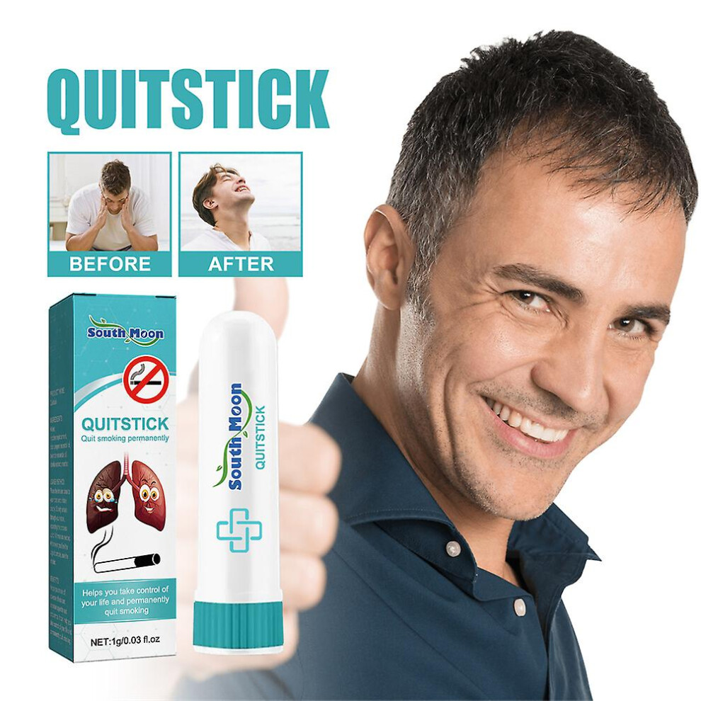 Lavender Quit Smoking Breathing Stick - 2Pcs Herbal Stop Smoking Aid With Menthol, And Lobelia, Craving Relief And Mood Support, 1G Each