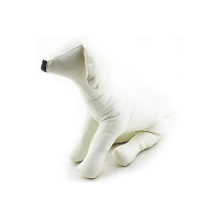 Manequins de couro para cães, brinquedos para posição em pé