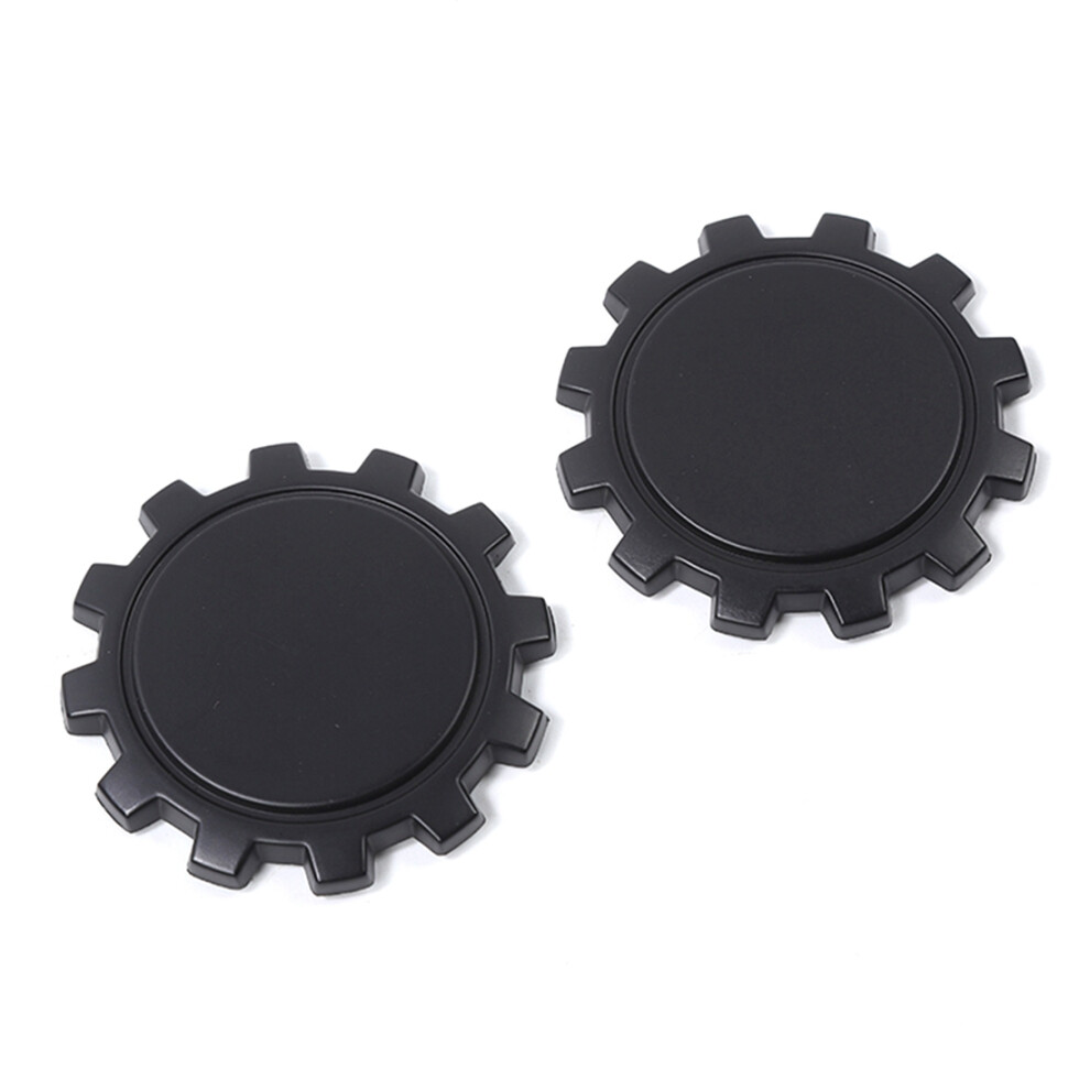 Lot Von 2 SchutzgehäUsen FüR Auto-PortièRe, Schwarze Dekoration-image