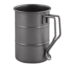 Κούπα μπύρας 350Ml/12Oz ρετρό βιομηχανικού στυλ από ανοξείδωτο ατσάλι 304