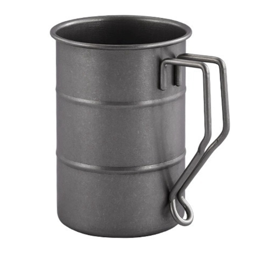 Κούπα μπύρας 350Ml/12Oz ρετρό βιομηχανικού στυλ από ανοξείδωτο ατσάλι 304