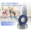 Ruote per skateboard ABEC 9 senza attrito, 16 pezzi, ad alta precisione 2