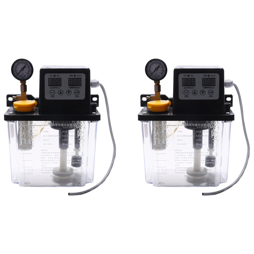 2X 2L Lubricating Oil Pump Automatic Electromagnetic Lubrication Lubricator-image-OPC-PFXBPFR-NEW