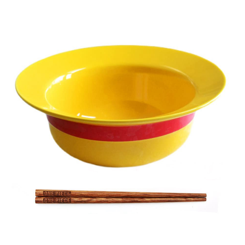 Straw Hat Bowl Set Ceramic Engraved