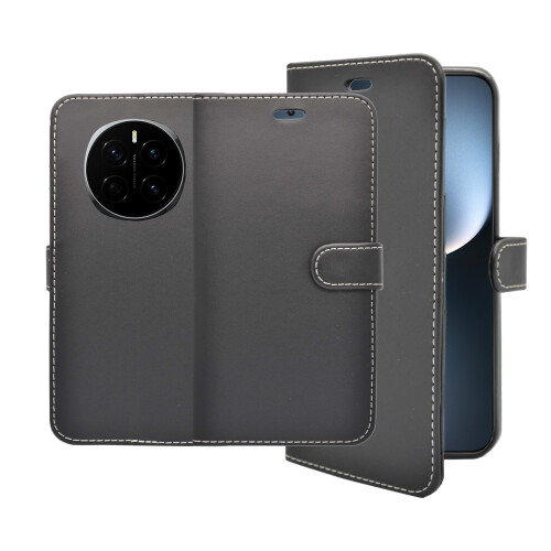 (Black) For Honor Magic 7 Pro Wallet Flip Case Cover 2