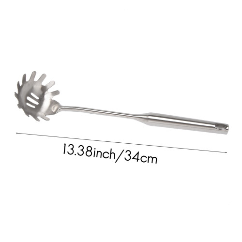 2 Pieces Stainless Steel Spaghetti Server Set,Pasta Spoon Fork 2