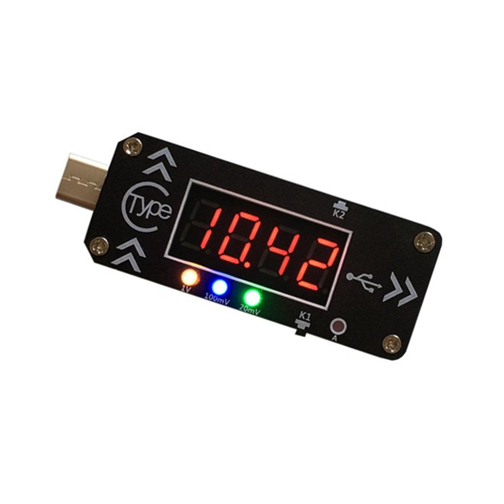 Usb Charging Trigger Charger Voltmeter Ammeter For Pd Black 4853799472888