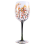 2Pcs Autumn Tree Wine Glass - Fall Colors Hand Painted Leaf 3