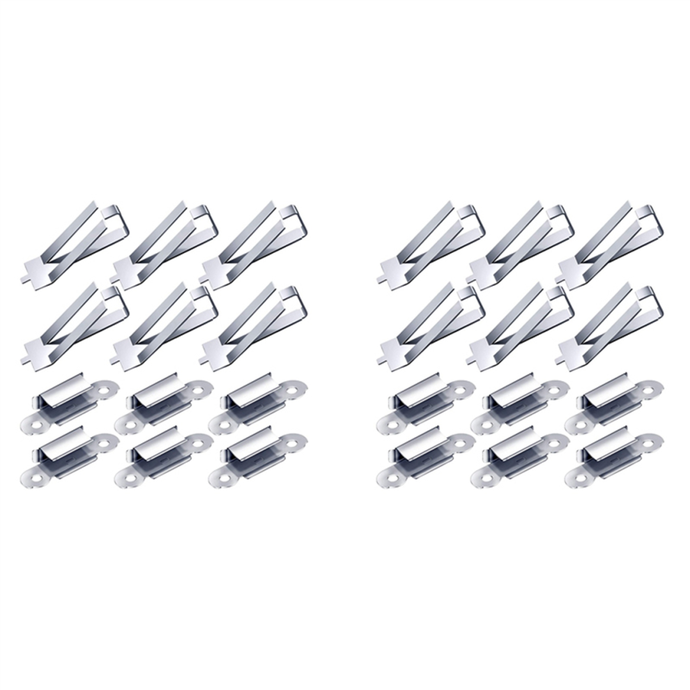 24 stuks glazen bedveerdraaiclips voor 3 Pro, 3S, 5 Pro,-20 Pro,-10S Pro 3D-printer