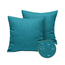 Pack of 8 Outdoor Waterproof Throw Pillow Covers Decorative Garden Cushion Cases Square Pillowcases 18 x Inches