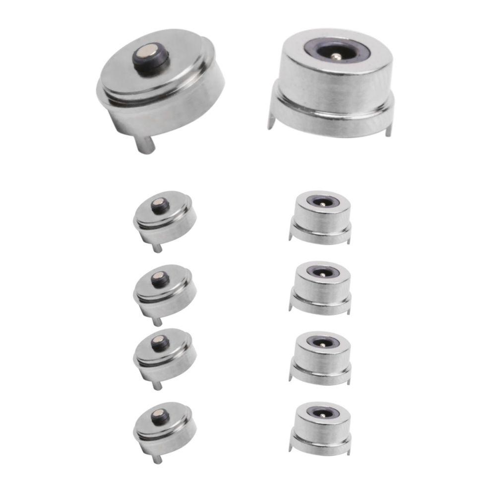 Photos - Cable (video, audio, USB) Magnet Spring-Loaded Pogo Pin Connector Single Spring 2 Poles