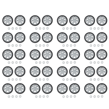 20x Bagage Accessoires Wielen Vliegtuig Koffer Katrol Rollen Mute Wiel Slijtvaste Onderdelen Reparatie 60X12mm