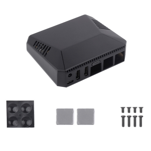 PI5-CASE-ARGON-ONE Ενσωματωμένη Ενεργή Ψύκτρα για Raspberry Pi5 1