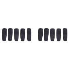 10 peças de clipe de cinto resistente para walkie talkie GP3688/CP040/CP140, prático comunicador de rádio CB J6478A