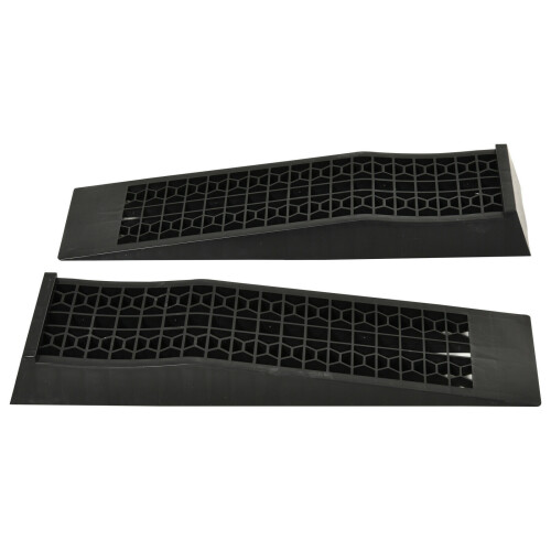 2PC Black 3000KG Heavy Duty Car Antiskid Working Ramp Repair Tools