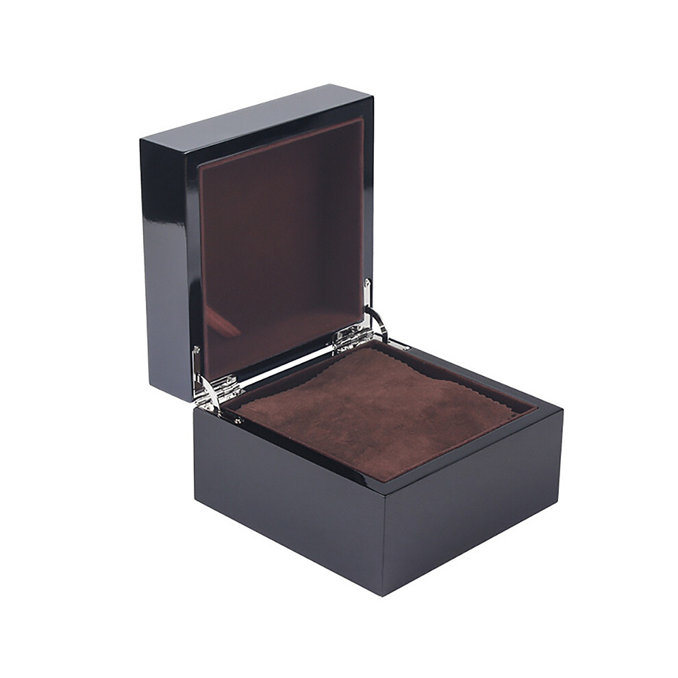 Black Wooden High-End Watch Box Display Square-image-OPC-PFXBS9X-NEW