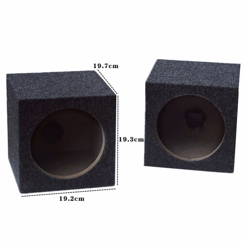 1Pair 6.5-Inch Universal Sealed Subwoofer Boxes for Car Music Pair 2