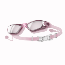 Pink HD adult swimming goggles for men and women