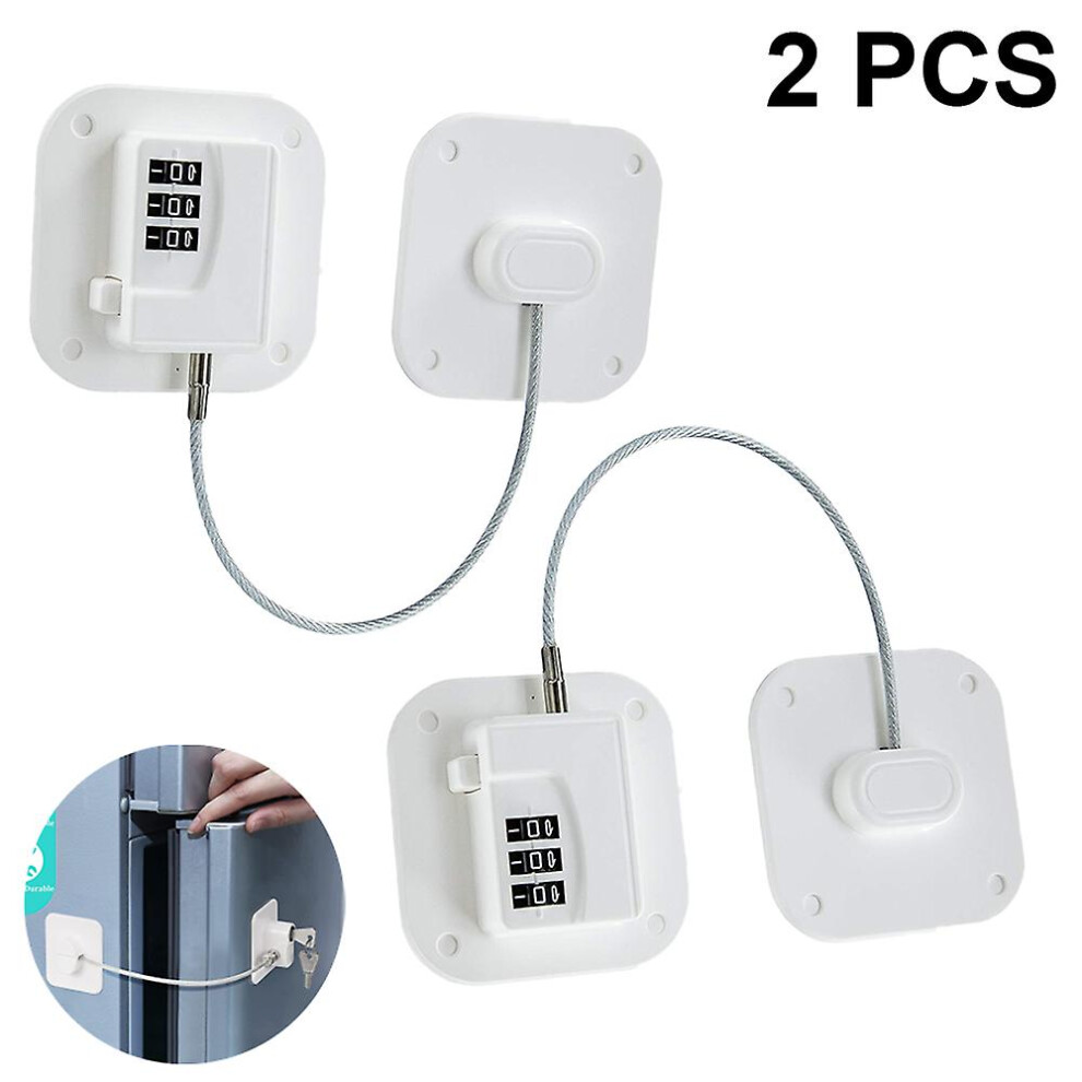 Refrigerator Lock Combination, Child Safety Fridge Coded Lock