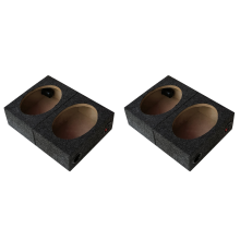Yksittäinen 6x9 kaiutinlaatikko Universal suljetut laatikot auton subwoofer musiikille 2 paria